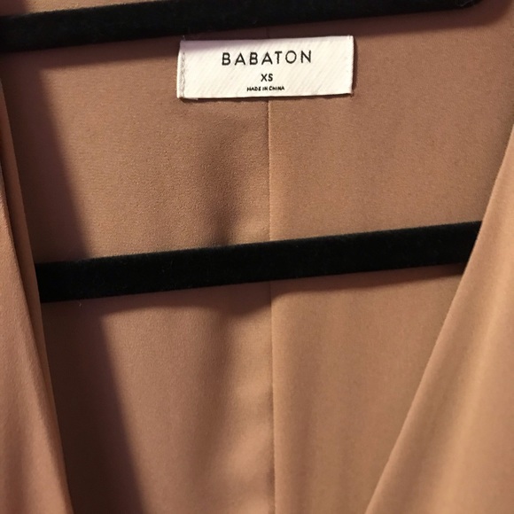 Babaton Wallace Dress in Nutmeg Size XS - Picture 3 of 5